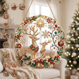 Pearl Diamond Ornament Set — Crystal