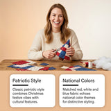 Gold Ribbon Patchwork Quilt Set